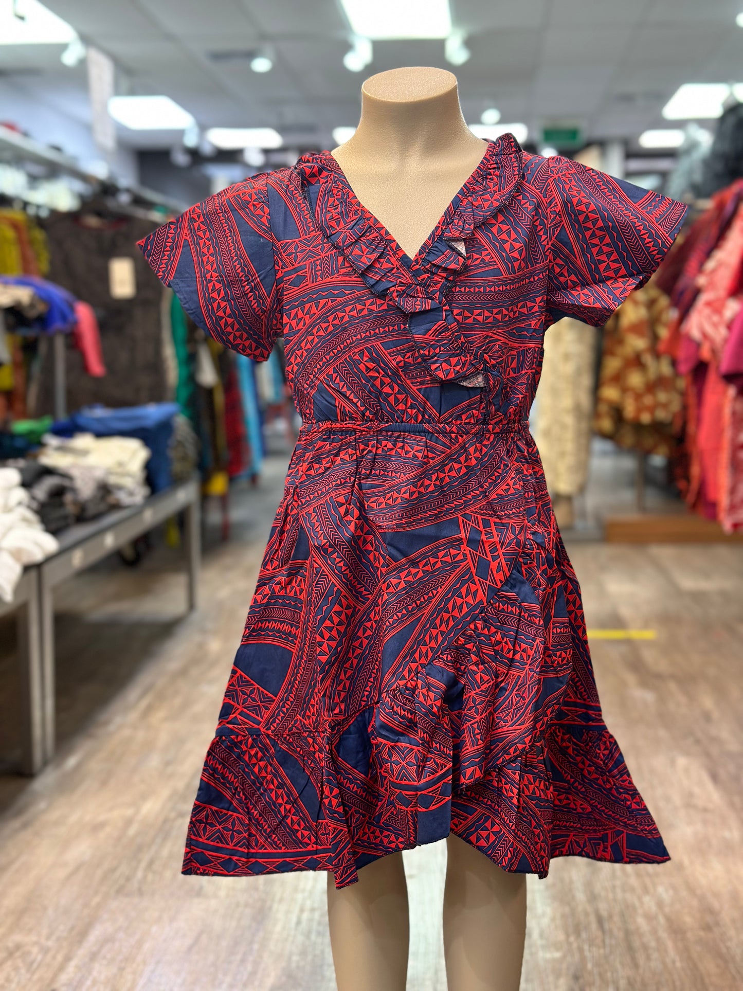 GIRL'S DRESS LG1642 - ANA