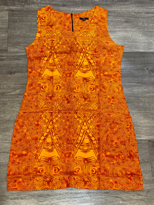 Women Basic Dress LD955 - Orange