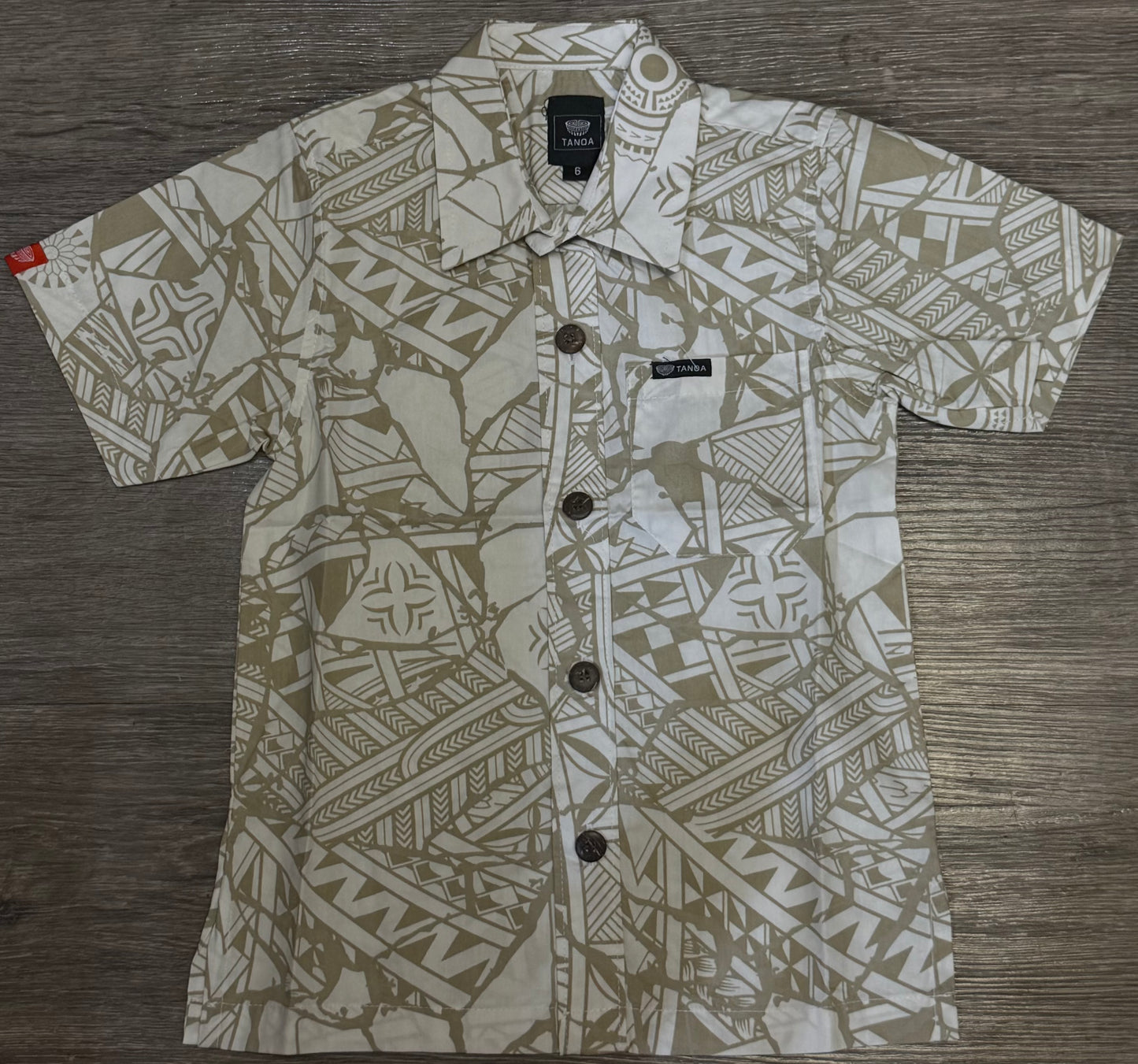 TANOA BOYS SHIRT SB1347