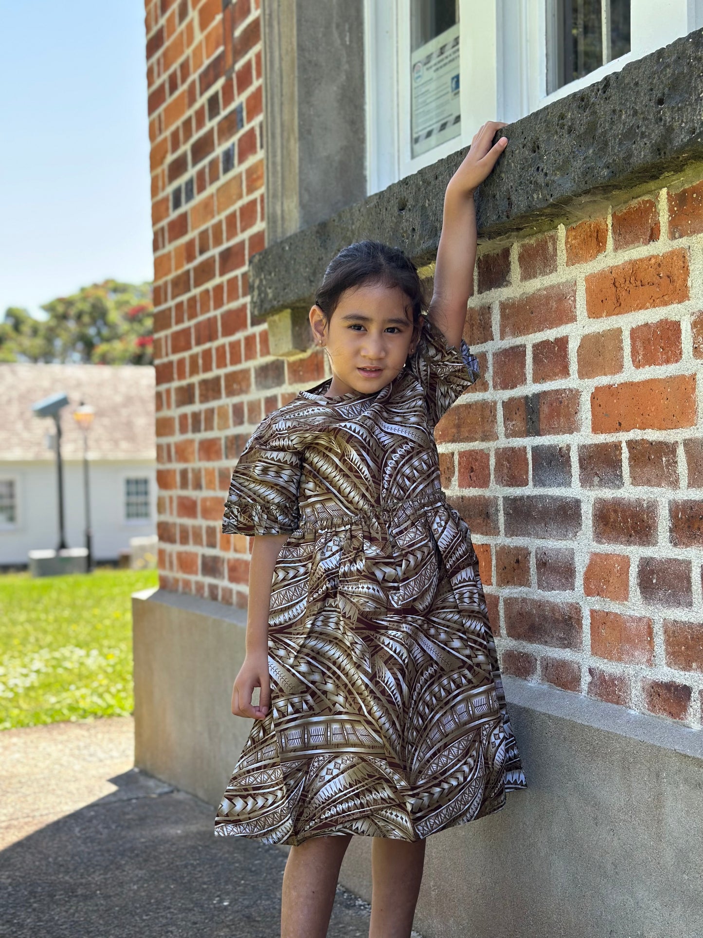 TANOA GIRLS DRESS- LG1083