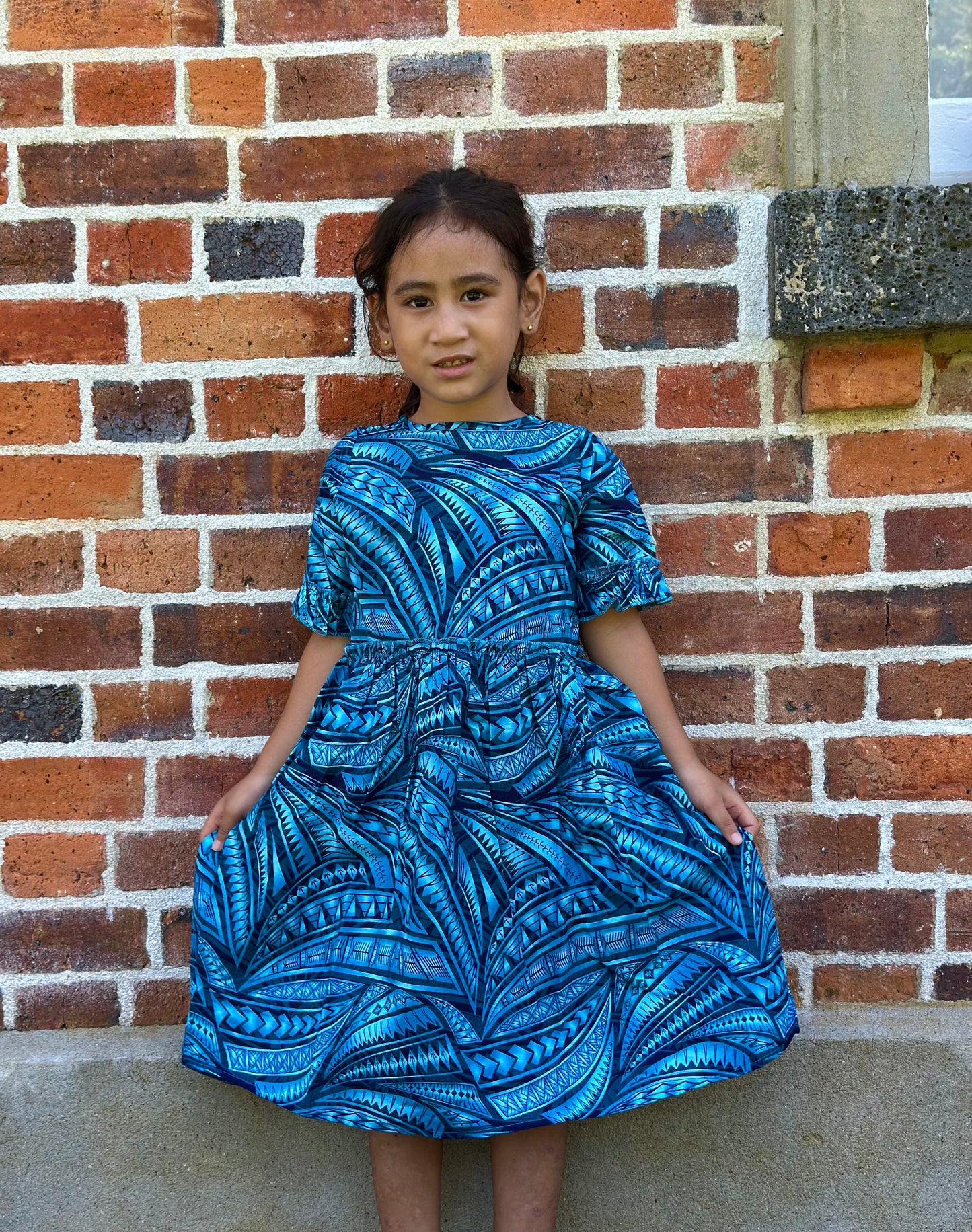 TANOA GIRLS DRESS- LG1083