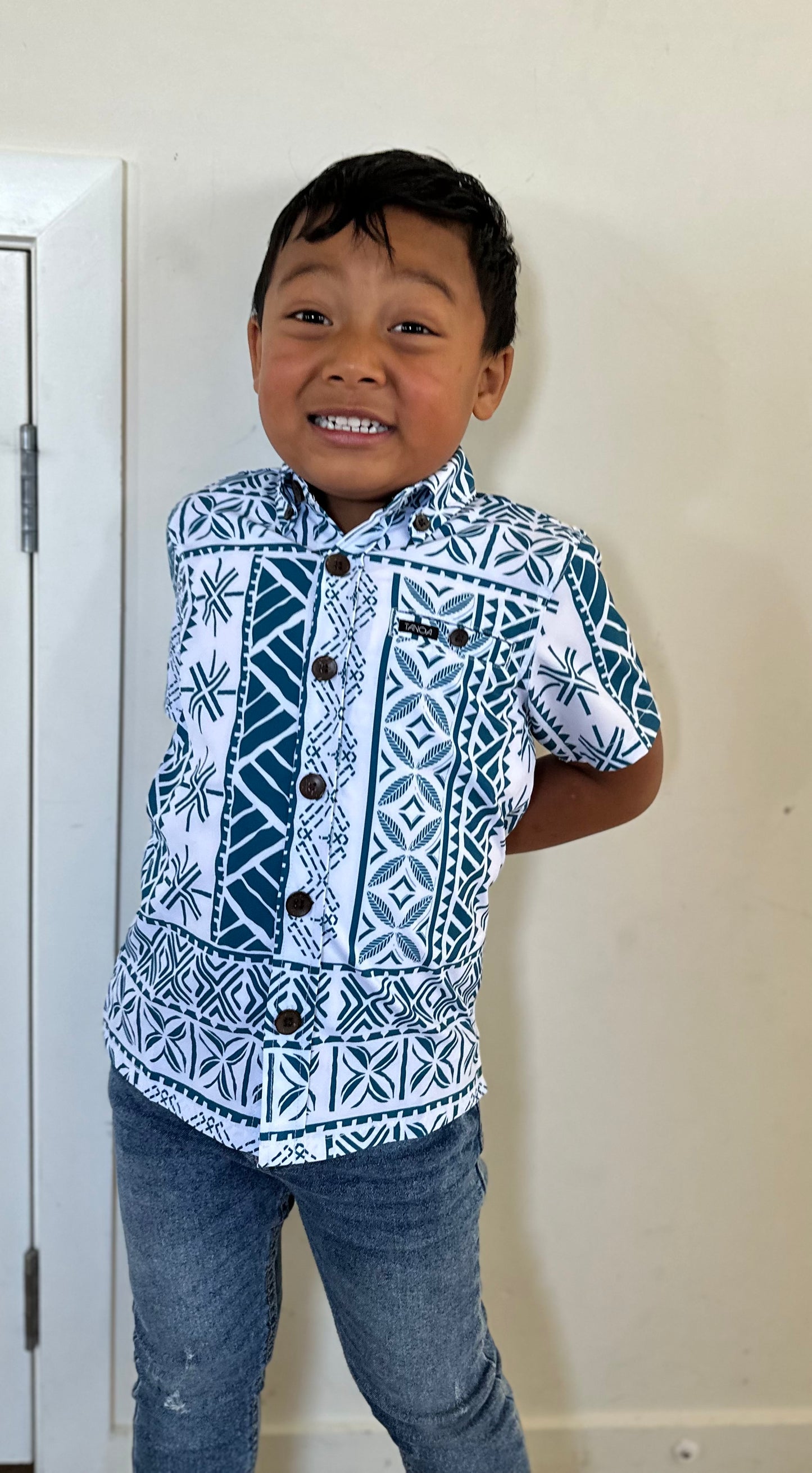 LE ALA BOYS SHIRT B4WS025