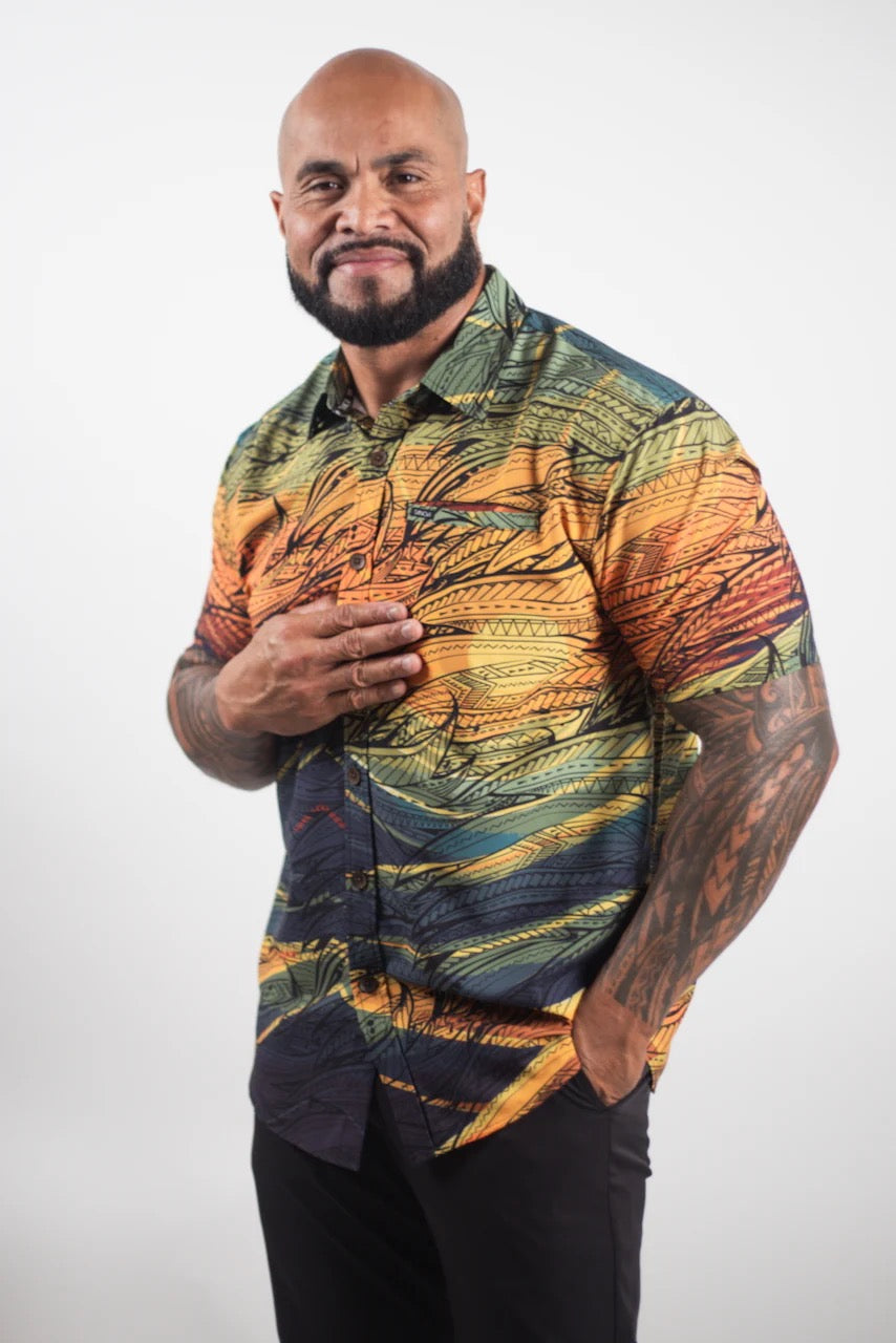 TAFE MEN'S 4WAY STRETCH SHIRT - TS4WS022