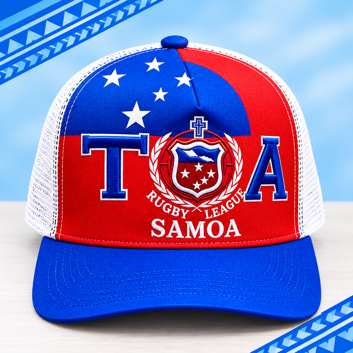 TOA SAMOA FLAG HAT