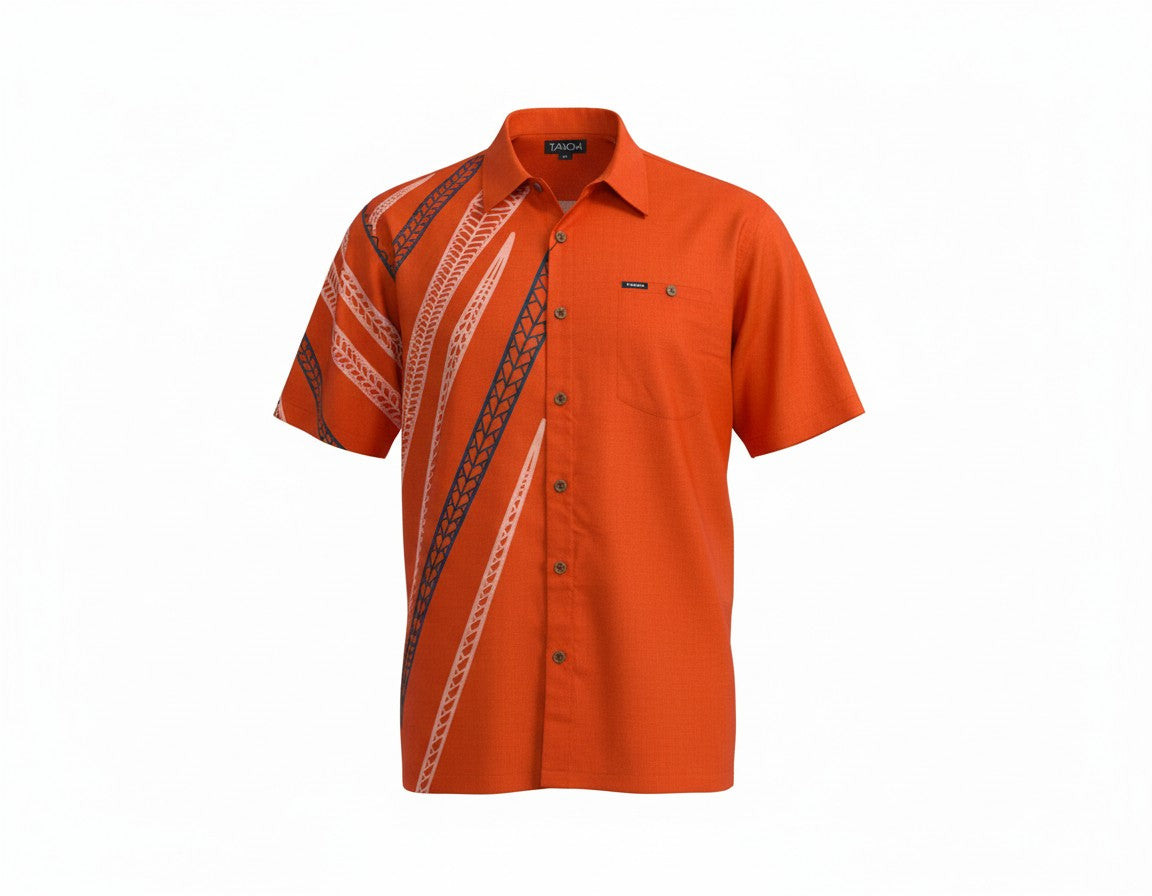 TANOA SILKY DOBBY AVA ROOT SHIRT SS2489