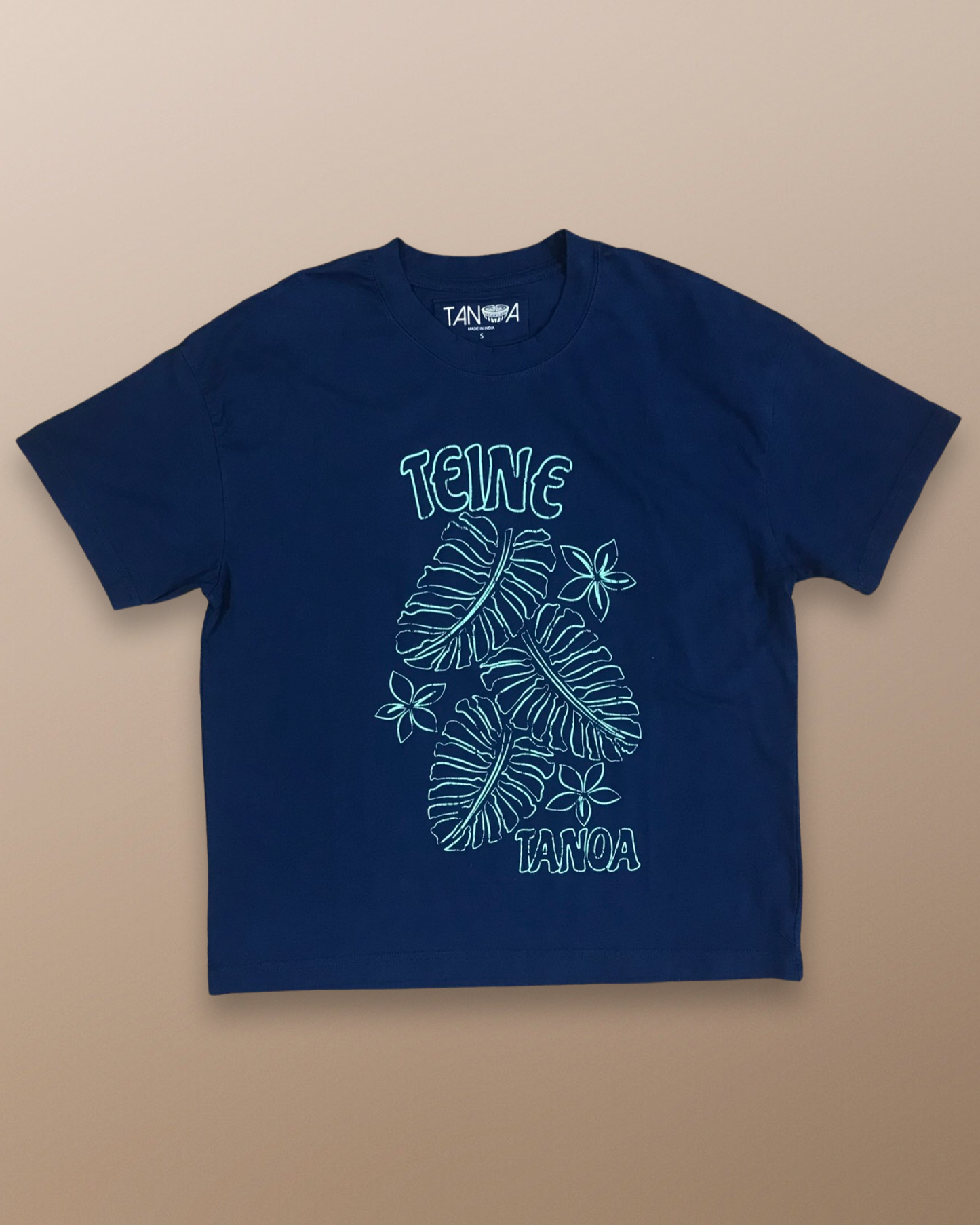 LADIES T-SHIRT TEINE TANOA BLUE