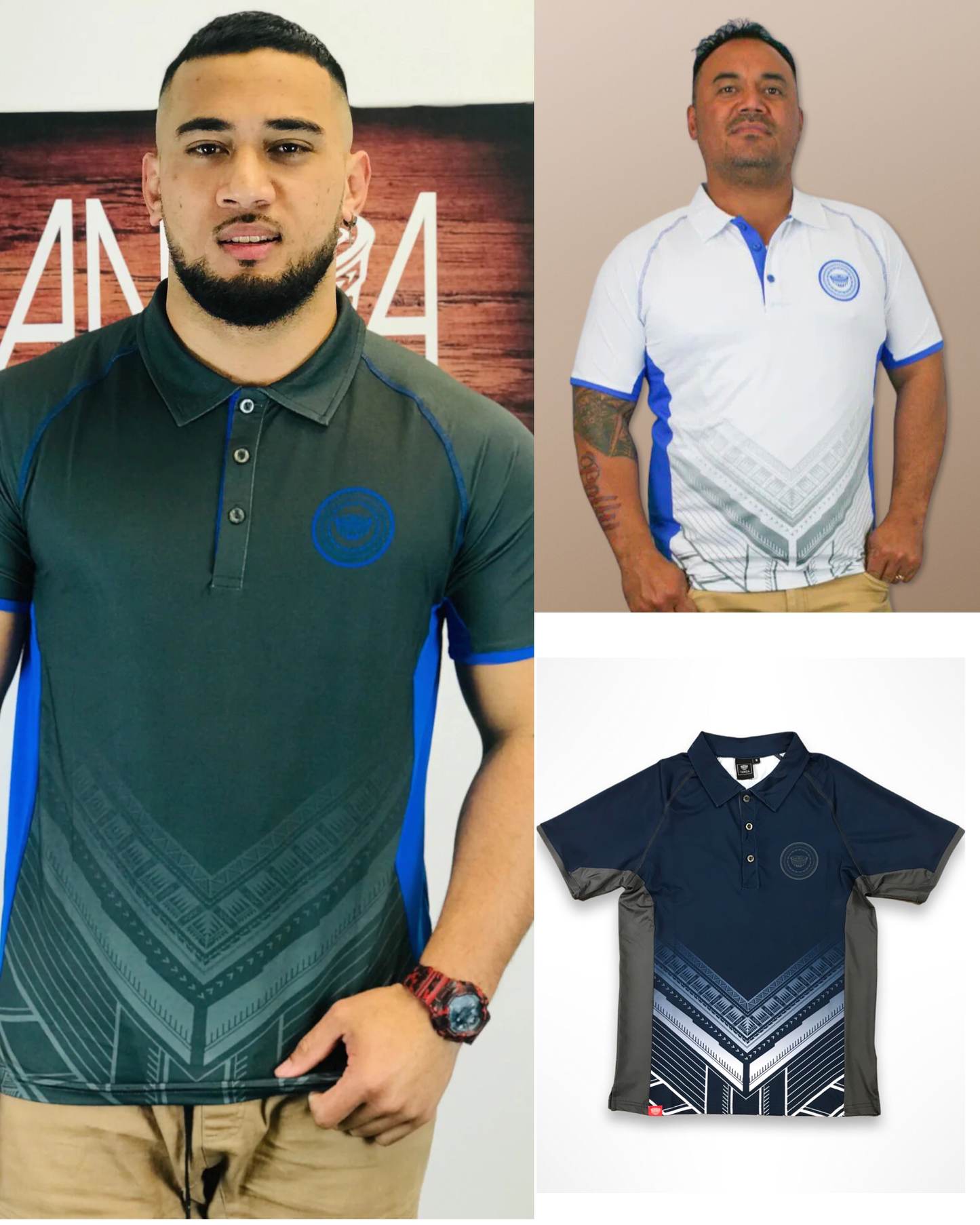 Tanoa Samoa Sublimated Polo Shirt - PM393