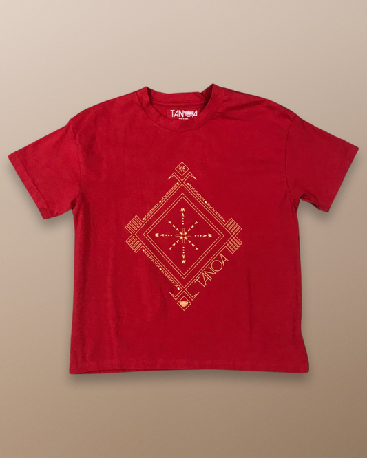 LADIES T-SHIRT FETU RED