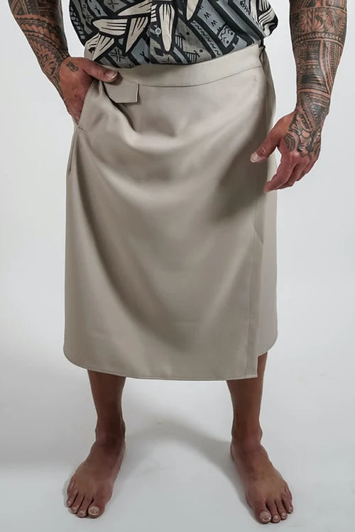 TANOA MENS PLAIN SULU - TF288 SAND