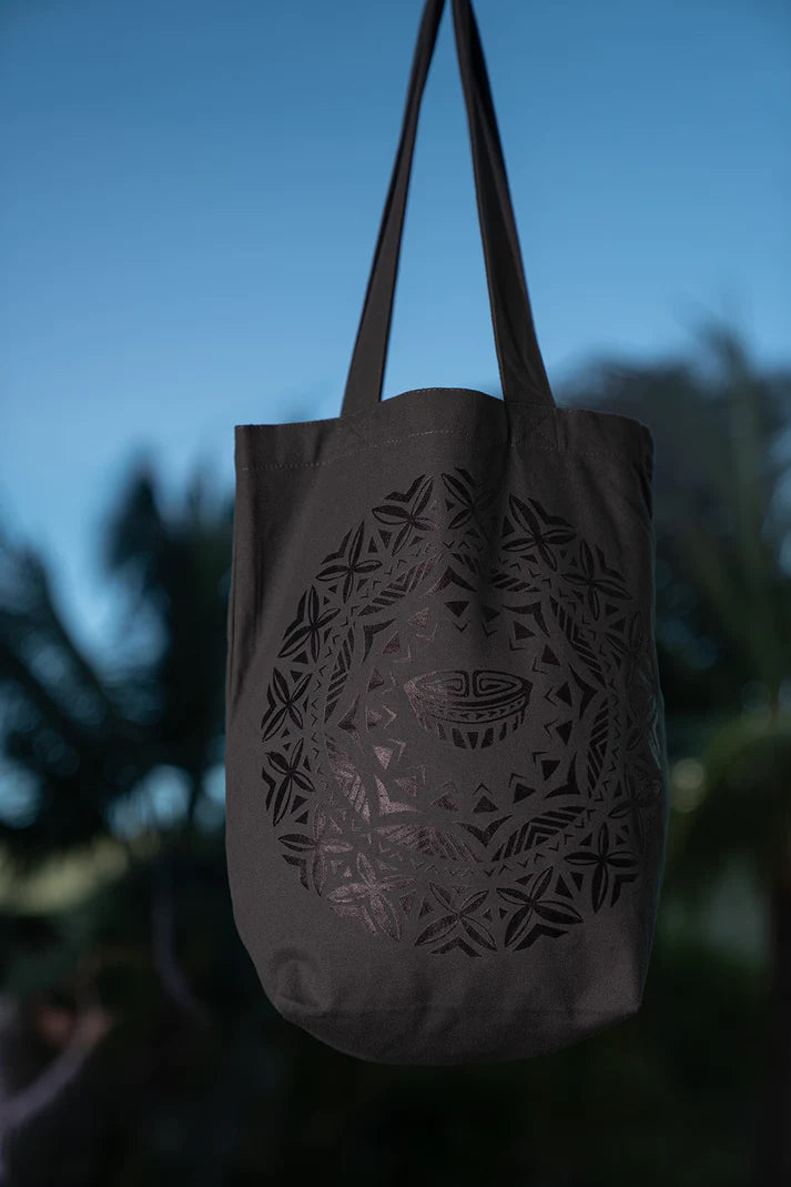 CIRCLE TATAU CANVAS BAG-CB002