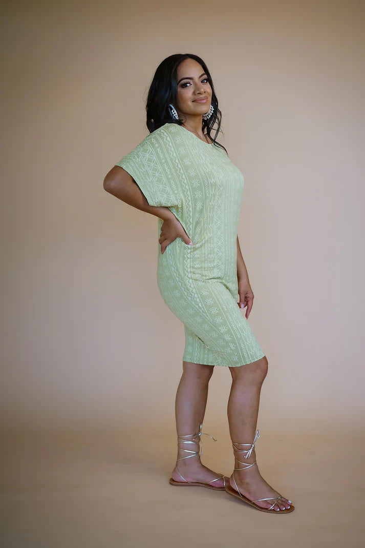 SOSE MALU WING KNIT DRESS CREAM- TD160