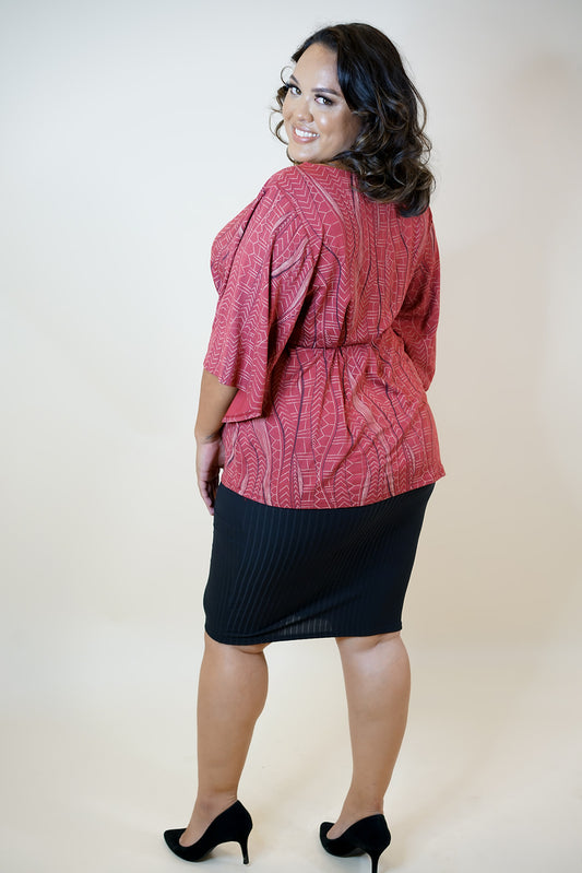 ANAMUA FLUTTER TOP- TT134