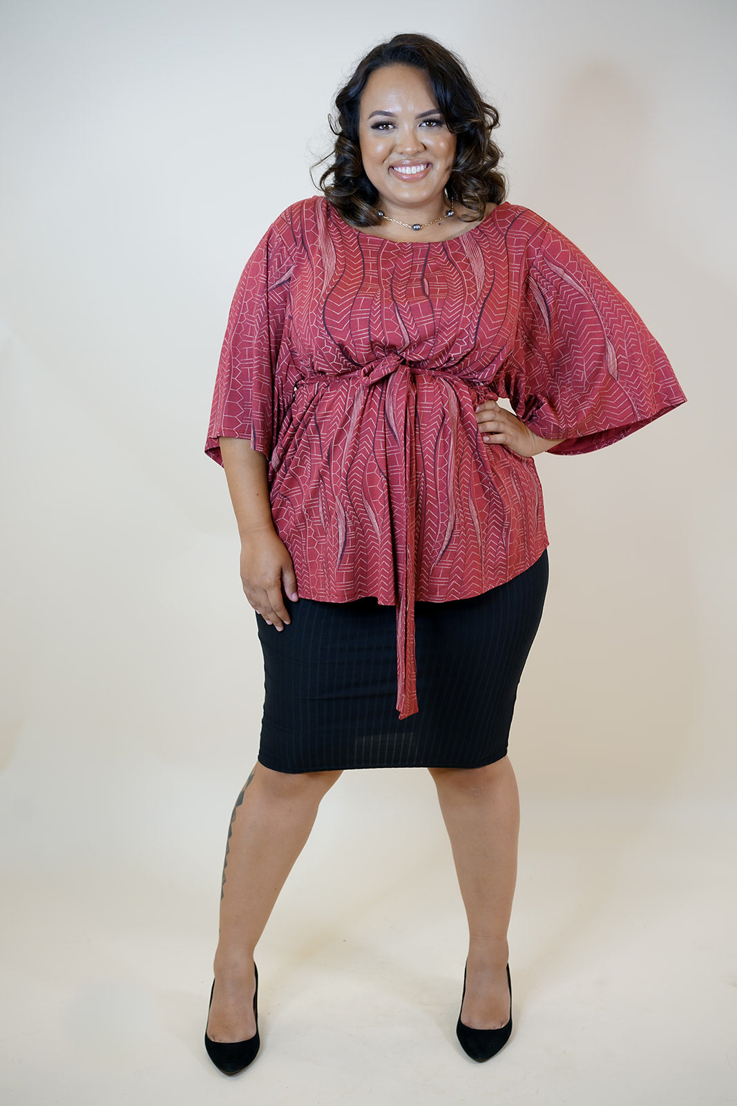 Party Outfits New Years Eve Plus Size Tops Skirt Curvy New Year&