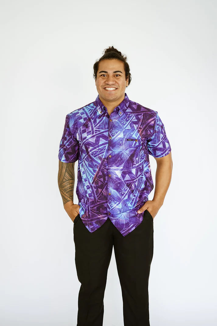 LEOLEO 4-WAY STRETCH TANOA SHIRT- SS2768 FB1179