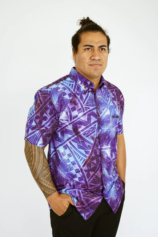 LEOLEO 4-WAY STRETCH TANOA SHIRT- SS2768 FB1179