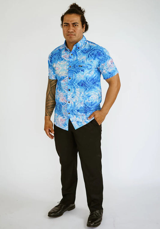 ULA 4-WAY STRETCH TANOA SHIRT- SS2764 FB1173