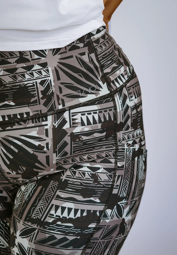 LADIES COMPRESSION TIGHT-CAMO LST001