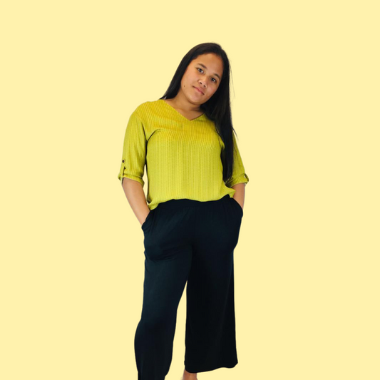 Ladies V-Neck Top TT129 Timu