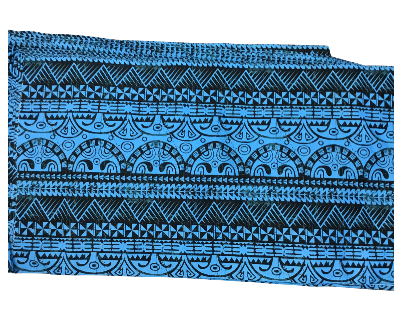 Black Blue Ula Nifo Fabric
