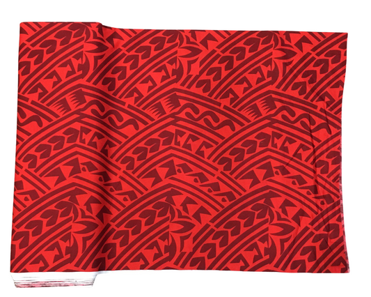 Red Naifi Fabric