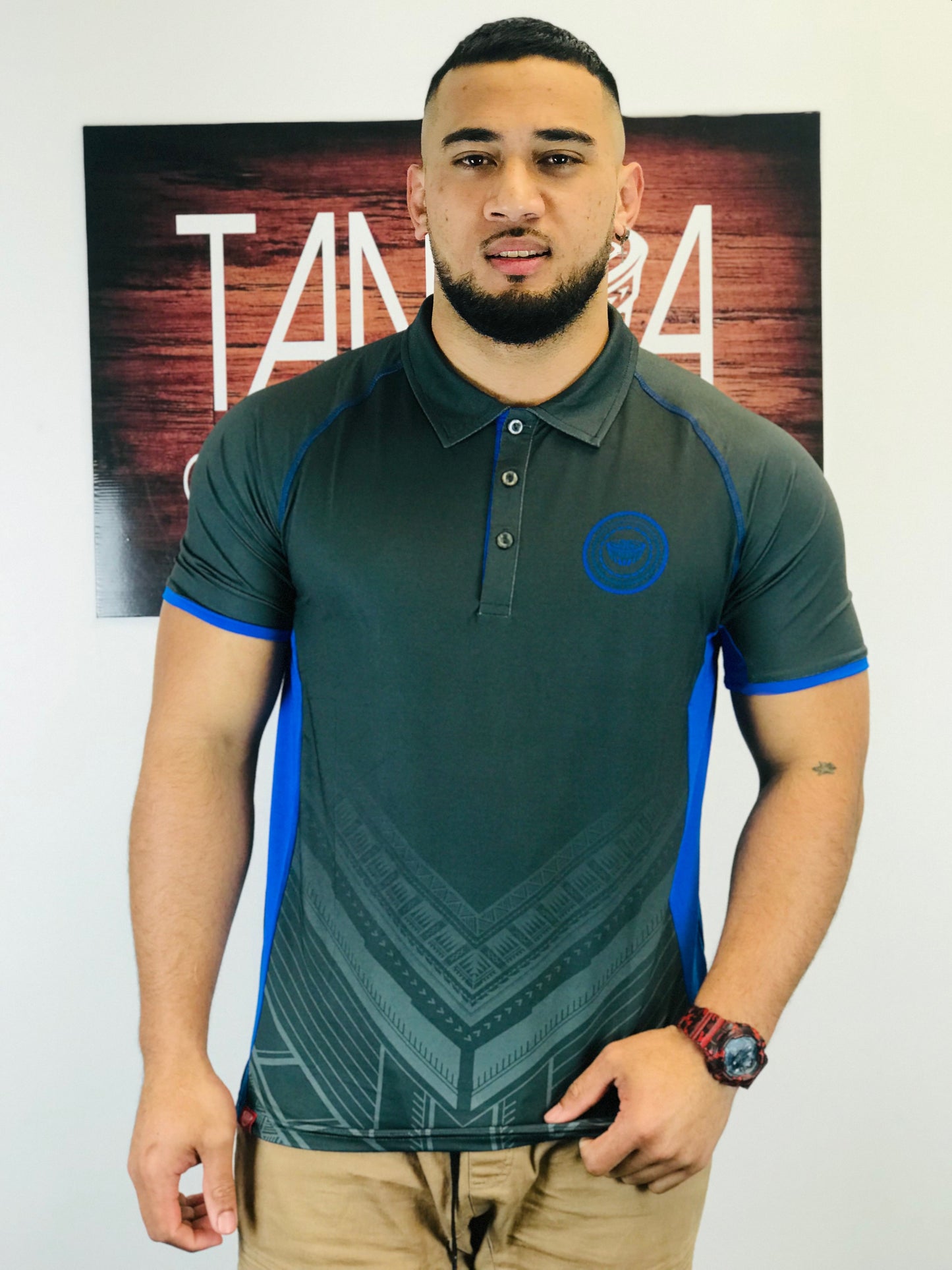 Tanoa Samoa Sublimated Polo Shirt - PM393