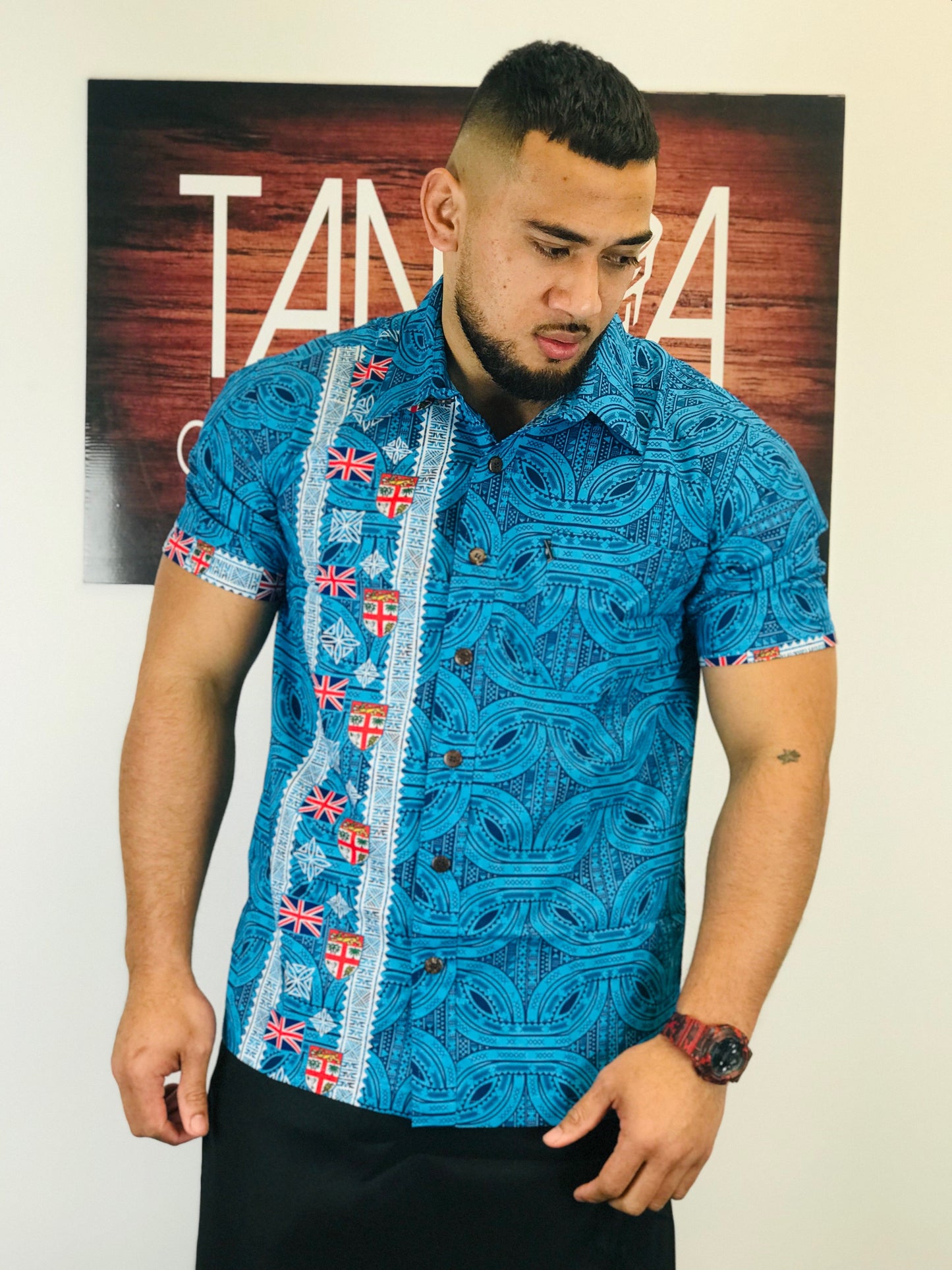 Fijian Flag Bula Shirt SS2060