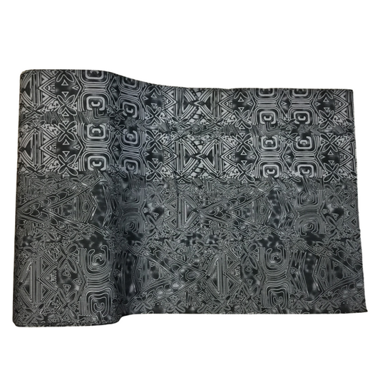 Black Garden Fabric