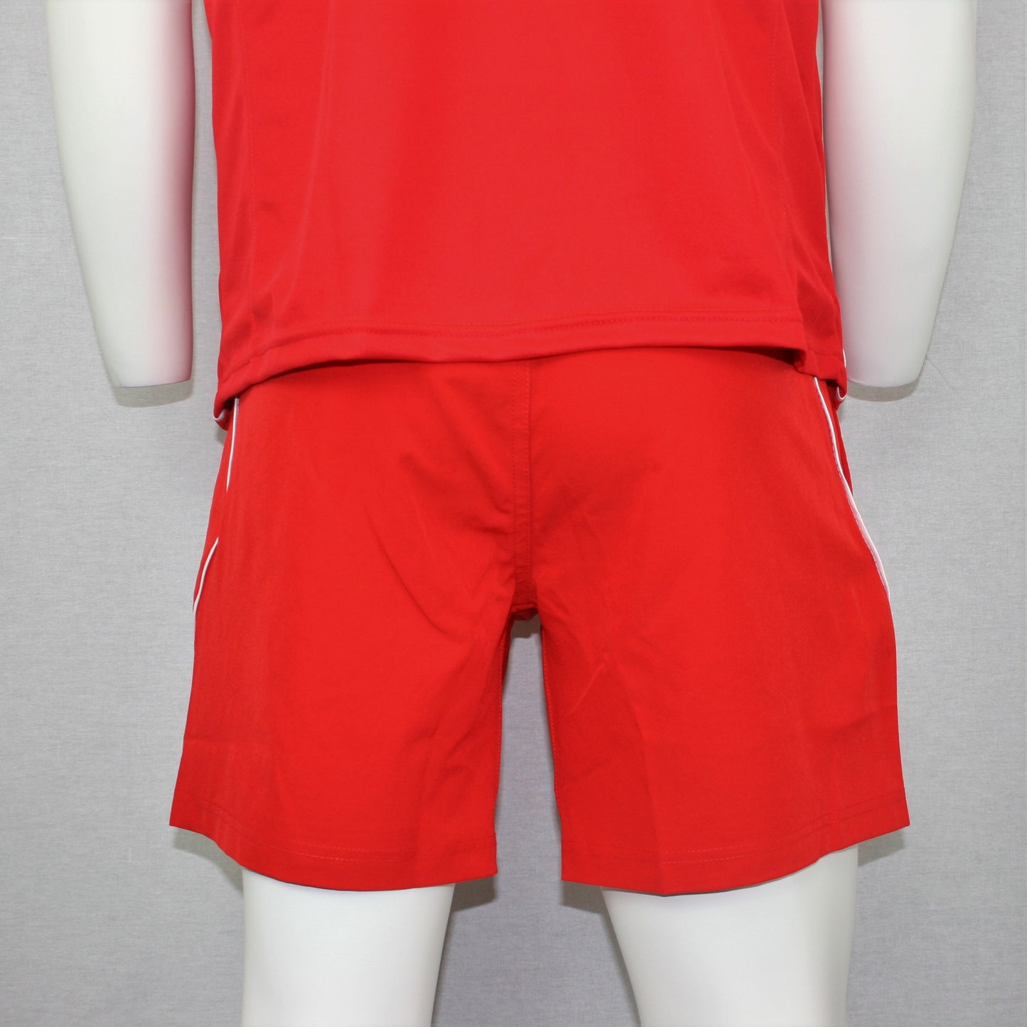 Tonga Shorts- Plain Red