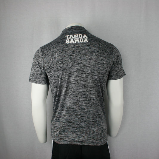 Milange Polo Shirt- PM375/ Grey
