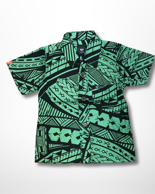 BOY'S SHIRT SB1249 GREEN