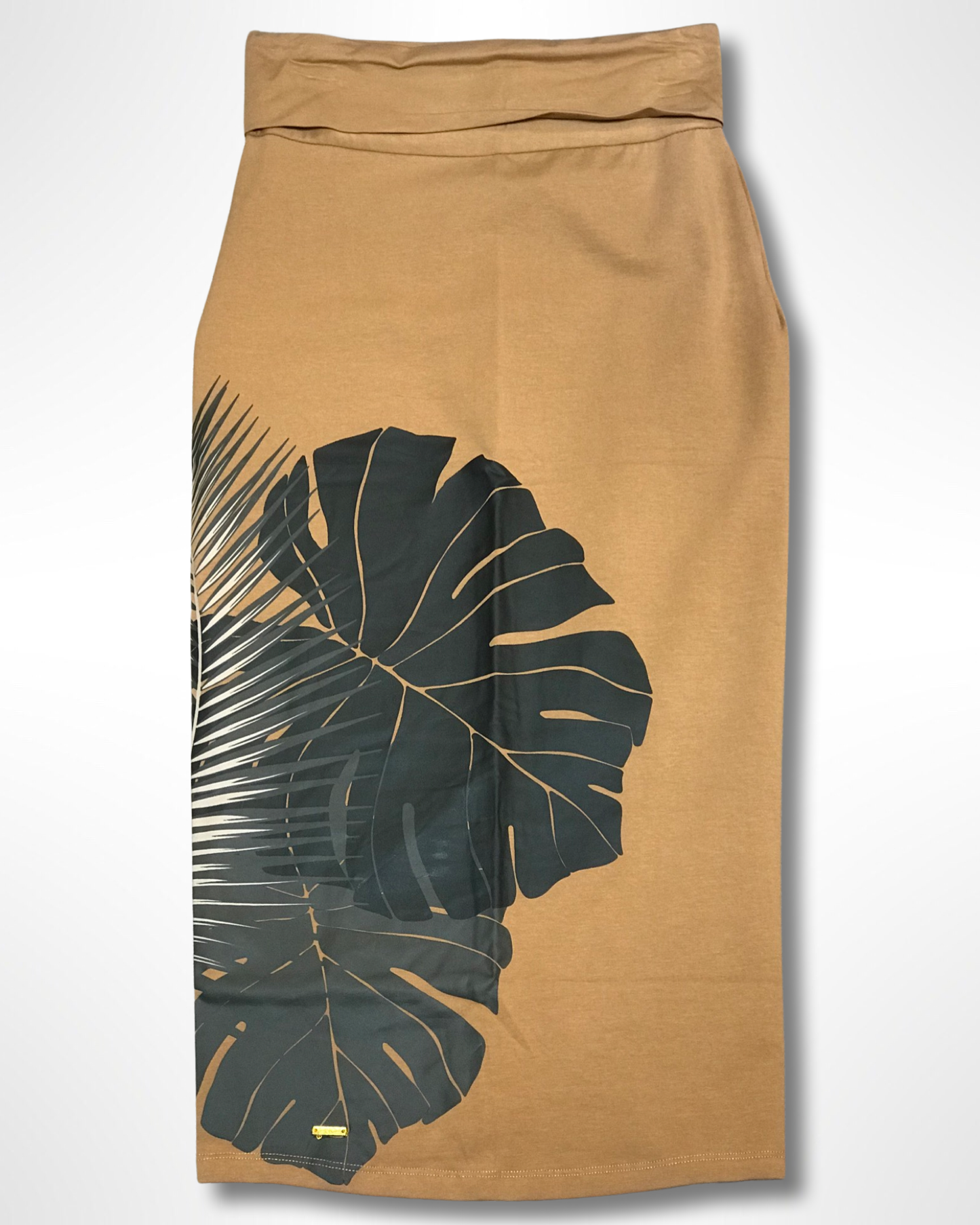 MONSTERA CALF SKIRT-LCS001