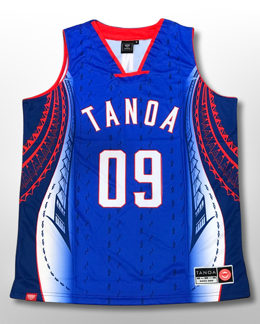 Tanoa Basketball Vest Vasea - TM1903 - Royal