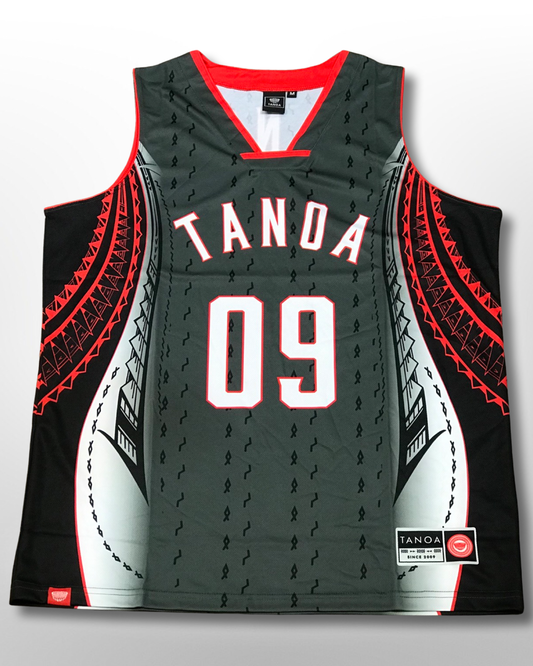 Tanoa Basketball Vest Vasea - TM1903 - Black
