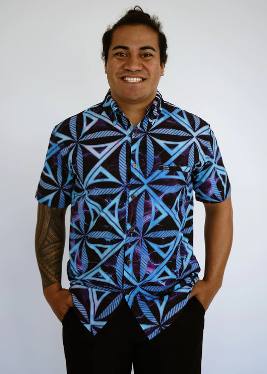 TAPUTIMU 4-WAY STRETCH TANOA SHIRT- SS2769