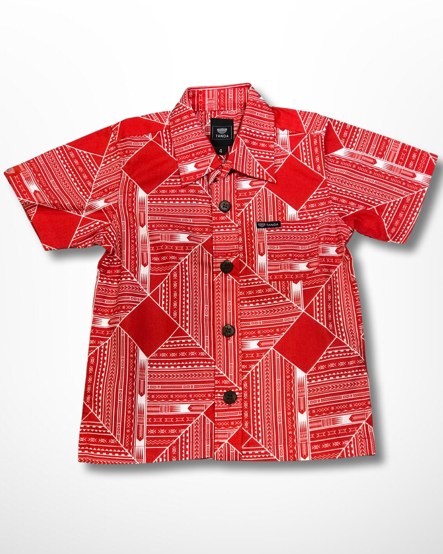 BOY'S SHIRT SB1251 POPFY RED