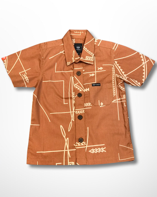 BOY'S SHIRT SB1252 SOFT PEACH