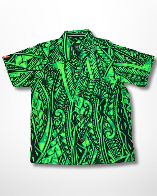 BOY'S SHIRT SB1046 LIME