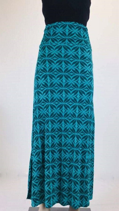 Women Long Skirt-LS594 Jade