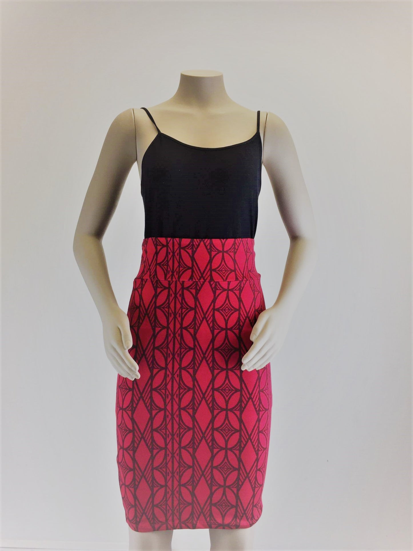 Sialei Leilei BABE Penicel Skirt/ LS592 Red